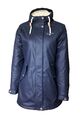 C-Ware Dry Fashion Damen Regenmantel Malmö mit Teddyfleece