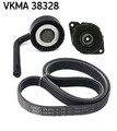 SKF Keilrippenriemensatz VKMA 33132 für CITROËN PEUGEOT