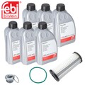 6L Febi Getriebeöl + Getriebefilter für Audi Seat Skoda VW DQ500 DQ400E 0BH