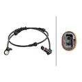 1x Sensor, Raddrehzahl HELLA 6PU 230 048-261 passend für MERCEDES-BENZ