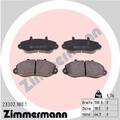 ZIMMERMANN Bremsbelagsatz, Scheibenbremse Vorderachse u.a. für OPEL, RENAULT