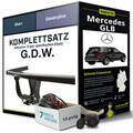 Für MERCEDES GLB Typ X247 Anhängerkupplung starr +eSatz 13pol 07.2019-jetzt