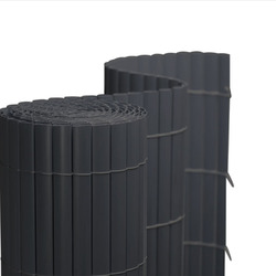 JAROLIFT Sichtschutzmatte Sichtschutzzaun Windschutz PVC Bambuszaun PVC-Matte⭐⭐⭐⭐⭐ 80-200cm Höhe ✅ 3-10m Länge 👍 wasserdicht/robust