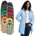 Marikoo Damen Winter Übergangs Mantel Winterjacke Stepp Jacke gesteppt NEU B603