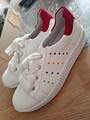 Gabor Damen Leder Sneaker Gr. 39 Weiß