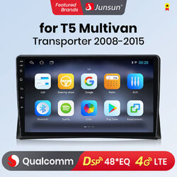 4+64G 8 Kern CarPlay Android 13 Autoradio GPS Navi für VW Multivan T5 2008-2015