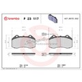 Brembo Bremsbelag-Satz Bremsklötze vorne 56358680 | 221173