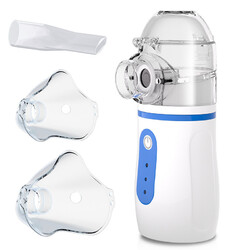 Inhalator Vernebler Inhaliergerät Mini Handheld Tragbarer für Erwachsene Kinder