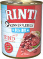 Sparpaket RINTI Kennerfleisch Junior Rind 24x800g Dose Hundenassfutter