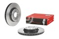 Brembo 2x BREMSSCHEIBE PRIME LINE Coated vorne für AUDI