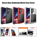 Premium Metall Handy Hülle für Samsung Galaxy | Outdoor Panzer Hülle Schutz Case