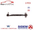 LINKS RECHTS QUERLENKER SATZ HINTEN SIDEM 49578 2PCS H NEU OE QUALITÄT