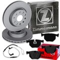 Zimmermann BREMSSCHEIBEN 324mm BELÄGE HINTEN passend für BMW E65 E66 730i/d 735i