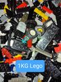Lego 1 kg Kiloware Mischlego Konvolut Sammlung Steine Platten Sondersteine...