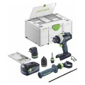 Festool TPC 18/4 I-Basic-Set Akku Schlagbohrschrauber 18 V 75 Nm + 1x Akku 5 Ah
