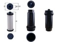 Hydraulikfilter Automatikgetriebe KNECHT HX 151KIT Filtereinsatz für FORD S80 3