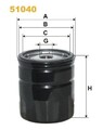 WIX Filters Ölfilter Öl Filter für Opel Tigra Twintop Sintra 79-10 51040