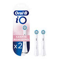 Braun Oral-B iO Sanfte Reinigung 2er Aufsteckbürsten Ersatzbürsten weiß 