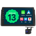 Autoradio Wireless CarPlay 9" IPS Android 13 GPS Navi Für BMW E46 3er 320 325 M3