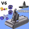 9000MAH AKKU Für DYSON V6 DC59 DC62 DC61 DC58 SV03 SV05  965874-02 6.0Ah +Filter