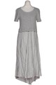 RIANI Kleid Damen Dress Damenkleid Gr. EU 38 Baumwolle Seide Grau #fkiacgv