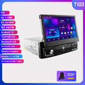 7" Android 12 8Kern 6+128GB 1 Din Abnehmbare Autoradio GPS NAVI DSP CarPlay DAB+