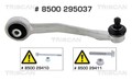 Querlenker Dreieckslenker TRISCAN 8500 295037 für AUDI A4 B8 8K2 Avant 8K5 A5 Q5