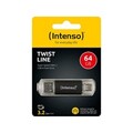 Intenso Usb-stick Twist Line Anthrazit 64 Gb 3539490 (4034303031269)