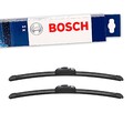 BOSCH AEROTWIN RETROFIT WISCHBLATT SET VORNE PASSEND FÜR ABARTH 124 CADILLAC