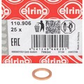 25x ELRING 110.906 Dichtring Ölablassschraube für BMW MERCEDES MINI OPEL TOYOTA