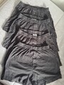 4 C&A kurze Herren Pyjamahosen Schwarz Gr. S