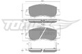 Bremsbelagsatz Scheibenbremse TOMEX Brakes TX 60-15 für MITSUBISHI ECLIPSE CROSS