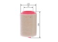BOSCH Luftfilter F 026 400 367 für MINI