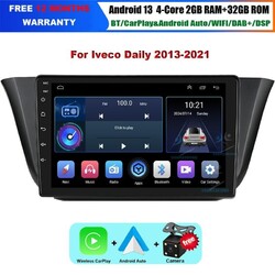 Für Iveco Daily 2013-2021 CarPlay Autoradio GPS Navigation Android 13 BT DAB+OBD