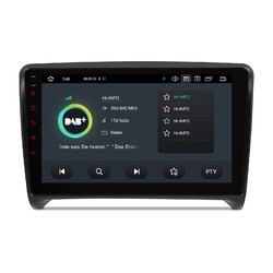 9" mit DAB+ 4G+64GB Autoradio Android 14 für AUDI TT 8J GPS Global 4G CarPlay