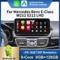 10.25" Android 14 Autoradio Für Mercedes E-Klasse W212/S212 NTG4.0 CarPlay DAB+