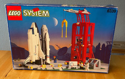 Lego System 6339 Space Shuttle Launch Pad OBA-OVP- komplett