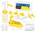 Fahrrad Entlüftungskit Bleed Öl Kit Set für Shimano Tektro Scheibenbremsen MTB
