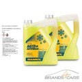 2x 5 L LITER MANNOL AG13+ ADVANCED ANTIFREEZE -40°C GELB KÜHLERFROSTSCHUTZ