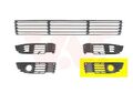 Van Wezel 5837593 Lüftungsgitter, Stoßfänger für VW