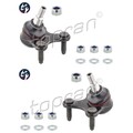 2X TOPRAN TRAGGELENK VORNE LINKS RECHTS passend für AUDI A1 A3 Q2 SEAT ARONA ATE