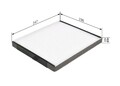 Innenraumfilter BOSCH 1 987 432 241 Partikelfilter für CHEVROLET DAEWOO AVEO LPG