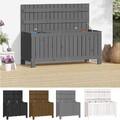 Gartentruhe Kissenbox Gartenbox Auflagenbox Massivholz Kiefer Kiste Kissentruhe