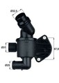 MAHLE Thermostat Kühlmittel TI 34 87 für AUDI A4 Q5 A6 A5 CRAFTER EXEO SEAT VW 3