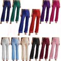 Pailletten Hose Damen Metallic High Waist Glitzer Hose Paillettenhose Schlaghose