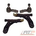 2x QUERLENKER+2x SPURSTANGENKOPF VORNE LINKS RECHTS FÜR VW GOLF 3+CABRIO VENTO