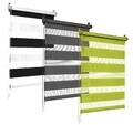 Doppelrollo Klemmfix ohne Bohren Fensterrollo Duorollo mit Seitenzug Klemmrollo