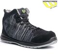HERREN ULTRA LEICHTE S1P STAHLZEHENKAPPE SICHERHEIT ARBEITSSCHUH TRAINERSTIEFEL GRÖSSE 4-13
