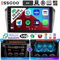 Carplay Autoradio 9" Android13 2+64G GPS Navi WIFI DAB Für Mazda 3 2003-2009 KAM