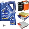 MAHLE Inspektionspaket 6 L MANNOL Classic 10W-40 für Seat Cordoba 1.8i 2.0i